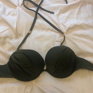 Victoria’s Secret Olive colored bikini top